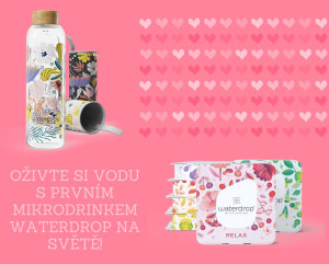 Oživte si vodu s prvním mikrodrinkem Waterdrop na světě!