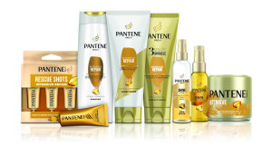 Pantene kompozice produktu